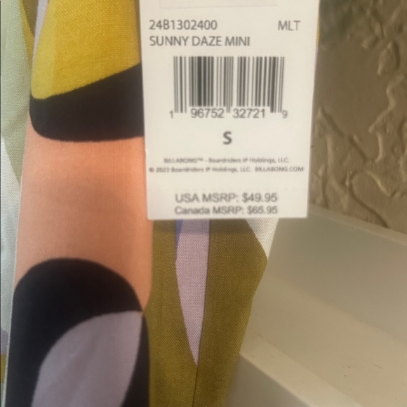 Billabong Sunny Daze Mini Dress - Picture 3 of 3